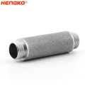 Hengko de haute qualité 40-100 microns en acier inoxydable Viratrice de filtre fritté utilisé pour le système de filtration